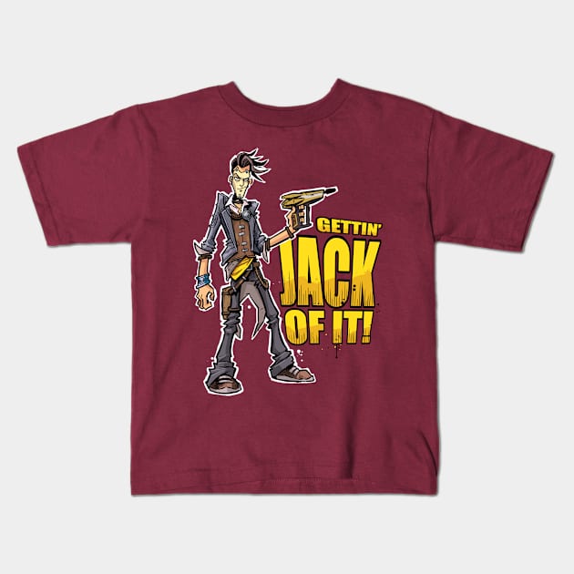 Gettin' Jack of it! Kids T-Shirt by craigbruyn